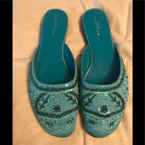 Kenneth Cole Reaction beaded slides